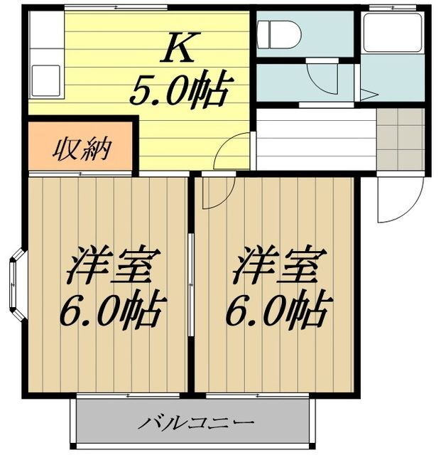 東京都調布市深大寺北町３ 三鷹駅 2DK アパート 賃貸物件詳細