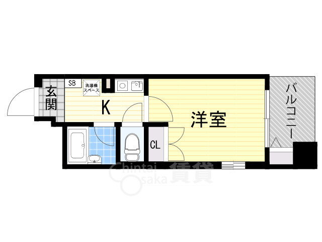 大阪府大阪市東淀川区東中島１ 新大阪駅 1K マンション 賃貸物件詳細