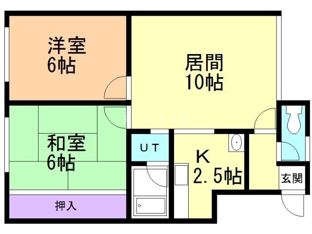 北海道函館市港町３ 2LDK アパート 賃貸物件詳細