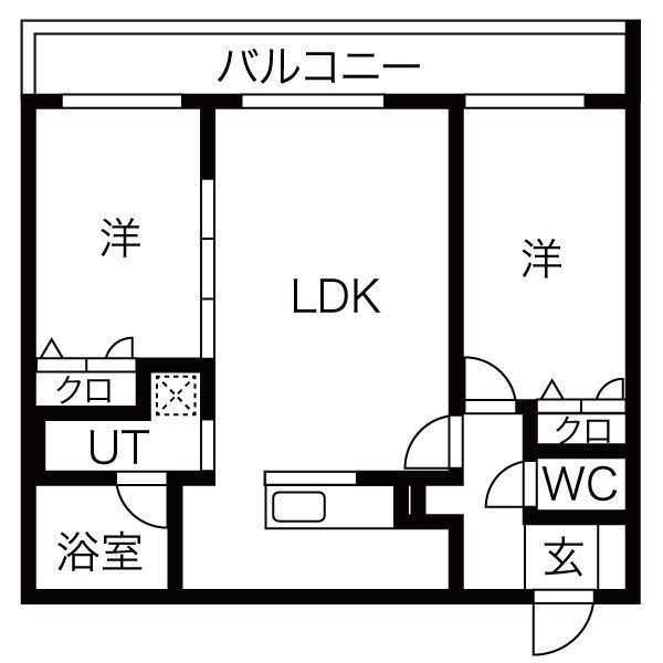 北海道札幌市手稲区前田一条１０ 手稲駅 2LDK マンション 賃貸物件詳細