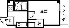 兵庫県西宮市鞍掛町 西宮駅 1K マンション 賃貸物件詳細