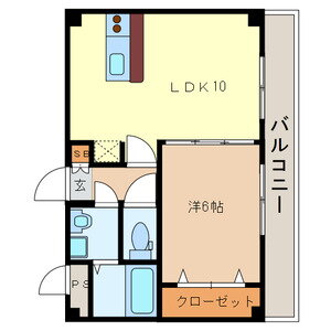 アンジェリーナ 3階 1LDK 賃貸物件詳細