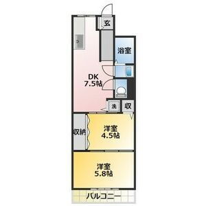 愛知県西尾市城崎町４ 西尾駅 2DK アパート 賃貸物件詳細