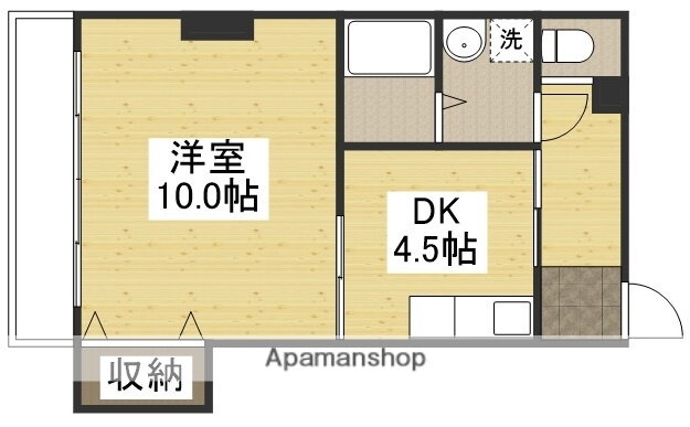 岡山県岡山市北区東古松２ 大元駅 1DK マンション 賃貸物件詳細