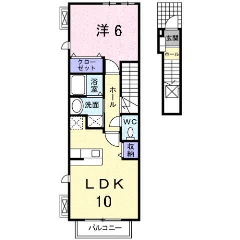 鹿児島県鹿児島市石谷町 上伊集院駅 1LDK アパート 賃貸物件詳細