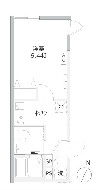 東京都渋谷区幡ヶ谷２ 幡ヶ谷駅 1K マンション 賃貸物件詳細