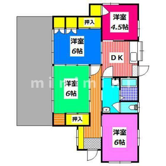 熊本県熊本市東区保田窪４ 東海学園前駅 4DK 一戸建て 賃貸物件詳細