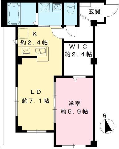 ヴィラコート西早稲田 3階 1LDK 賃貸物件詳細