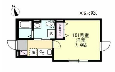 ベイルーム港北高田 1階 1K 賃貸物件詳細