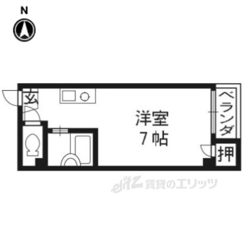 京都府京都市中京区壬生西大竹町 西院駅 1K マンション 賃貸物件詳細