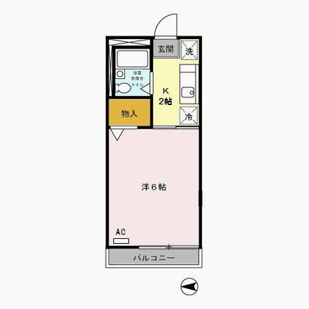 東京都江戸川区中葛西１ 葛西駅 1K アパート 賃貸物件詳細
