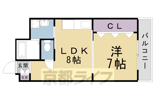 京都府京都市伏見区深草鞍ケ谷 藤森駅 1LDK マンション 賃貸物件詳細