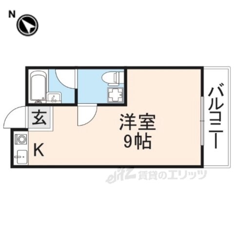 大阪府枚方市岡山手町 枚方公園駅 ワンルーム マンション 賃貸物件詳細