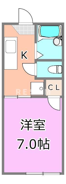千葉県千葉市中央区亥鼻３ 本千葉駅 1K アパート 賃貸物件詳細