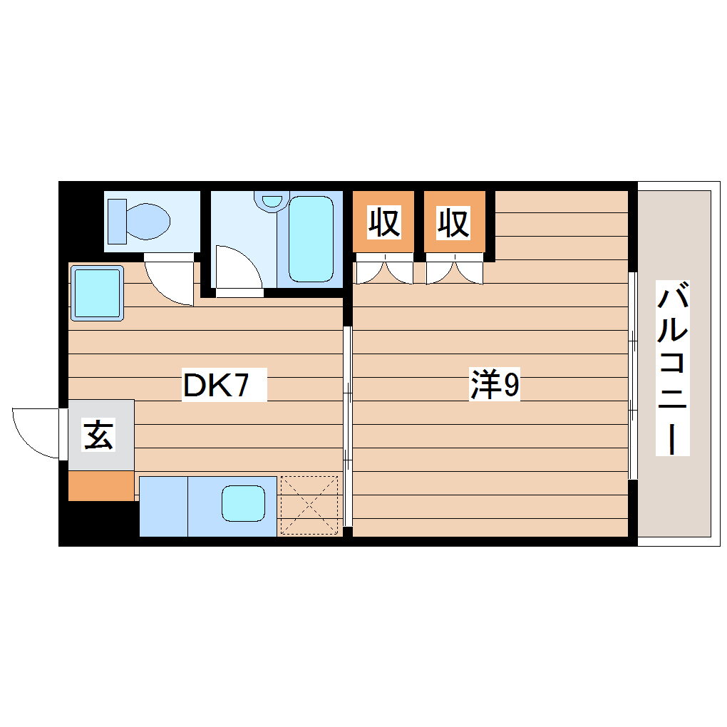 小田原深松マンション 1階 1DK 賃貸物件詳細