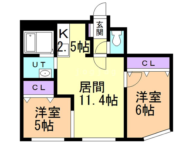 北海道札幌市西区発寒三条１ 琴似駅 2LDK マンション 賃貸物件詳細