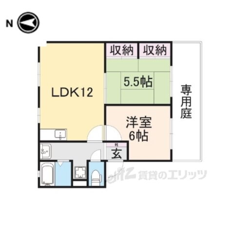 奈良県生駒市俵口町 生駒駅 2LDK アパート 賃貸物件詳細