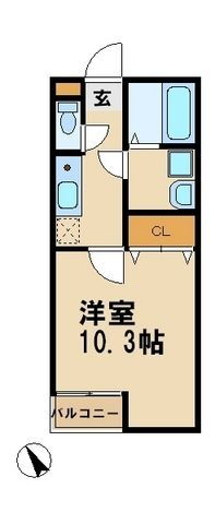 神奈川県横浜市都筑区牛久保町 鷺沼駅 1K マンション 賃貸物件詳細
