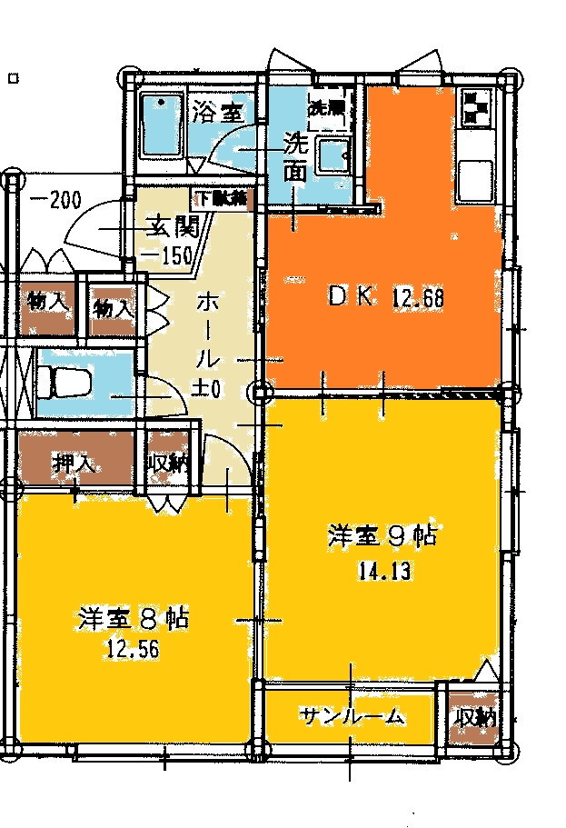 新潟県長岡市川崎３ 長岡駅 2DK アパート 賃貸物件詳細