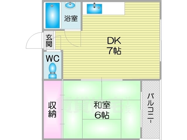 大阪府大阪市住之江区新北島７ 住之江公園駅 1DK マンション 賃貸物件詳細