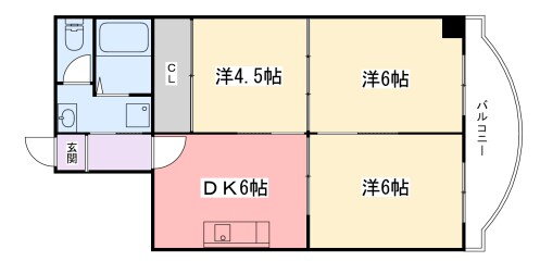 兵庫県姫路市東延末１ 姫路駅 3DK マンション 賃貸物件詳細