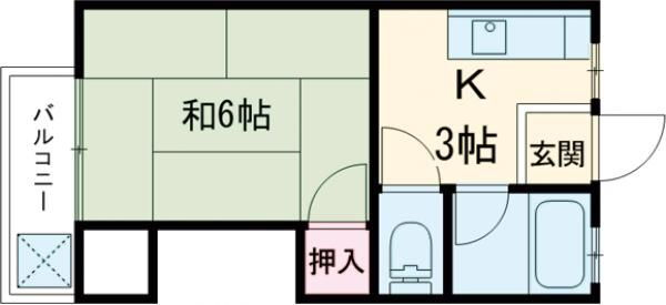 東京都江戸川区北小岩２ 小岩駅 1K アパート 賃貸物件詳細