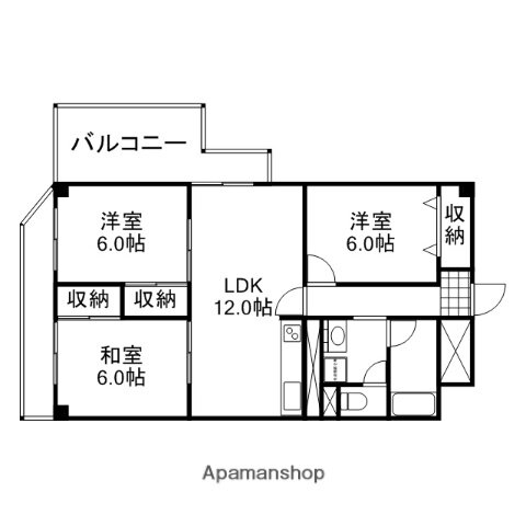 岡山県岡山市北区今８ 備前西市駅 3LDK マンション 賃貸物件詳細