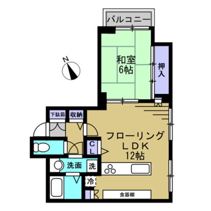 東池袋ハイツ壱番館 4階 1LDK 賃貸物件詳細