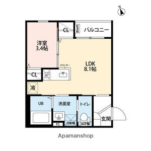 愛知県名古屋市中川区長良町２ 烏森駅 1LDK アパート 賃貸物件詳細