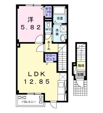 高知県南国市篠原 住吉通駅 1LDK アパート 賃貸物件詳細