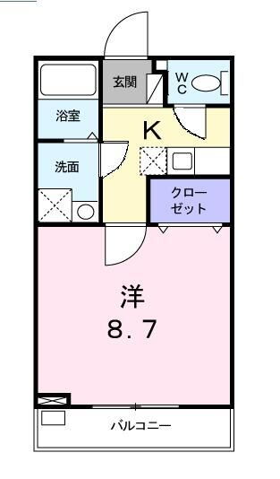 神奈川県横浜市港北区新吉田東２ 高田駅 1K アパート 賃貸物件詳細