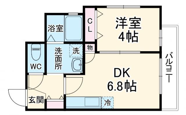 神奈川県横浜市磯子区田中２ 洋光台駅 1DK アパート 賃貸物件詳細