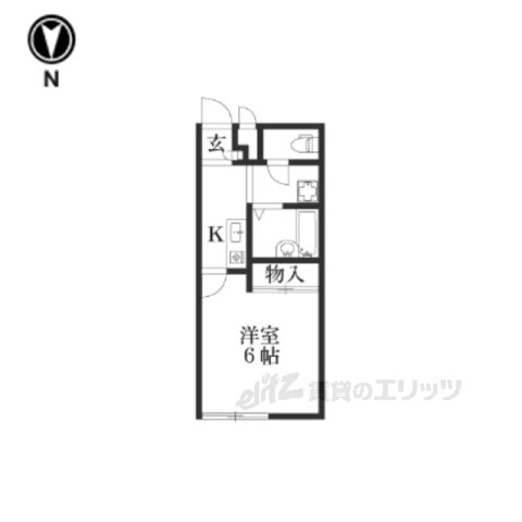 京都府京都市西京区桂上豆田町 桂駅 1K アパート 賃貸物件詳細