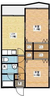 Ｍｅｉｌｌｅｕｒ・Ｙ 3階 2DK 賃貸物件詳細