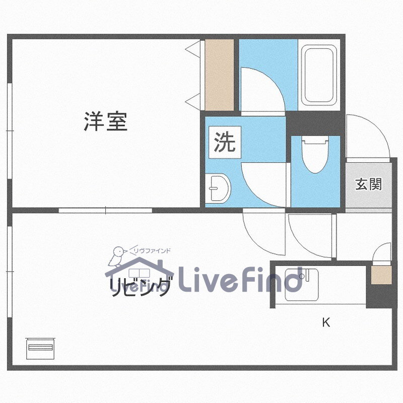 北海道札幌市白石区菊水五条２ 菊水駅 1LDK マンション 賃貸物件詳細