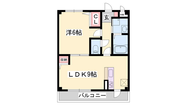 兵庫県加西市北条町北条 北条町駅 1LDK マンション 賃貸物件詳細