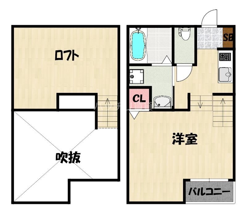 福岡県福岡市西区内浜２ 姪浜駅 1K アパート 賃貸物件詳細