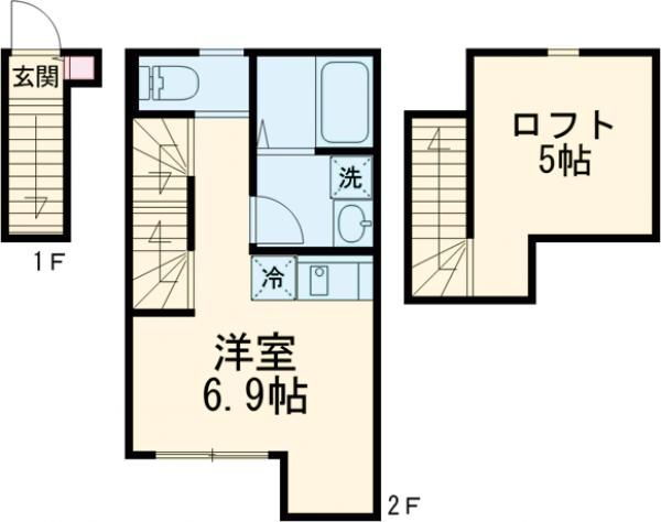 東京都江戸川区東小岩４ 小岩駅 ワンルーム アパート 賃貸物件詳細