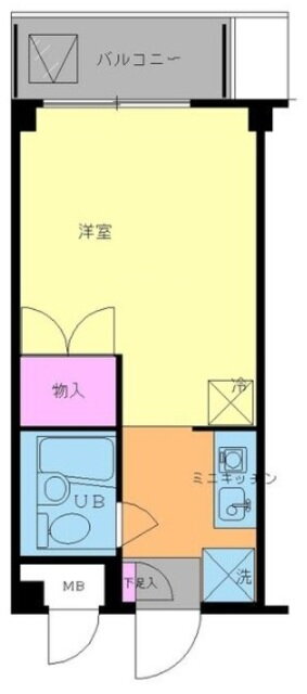 千葉県市川市東菅野１ 京成八幡駅 ワンルーム マンション 賃貸物件詳細