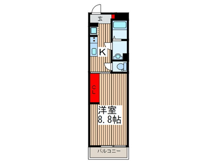 埼玉県川口市中青木４ 西川口駅 1K マンション 賃貸物件詳細