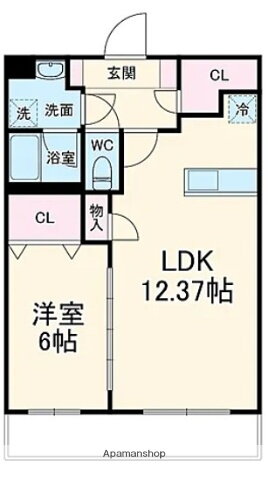 静岡県浜松市浜名区西中瀬３ 遠州芝本駅 1LDK マンション 賃貸物件詳細