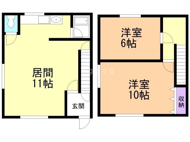 北海道上川郡清水町南二条１２ 十勝清水駅 2LDK アパート 賃貸物件詳細