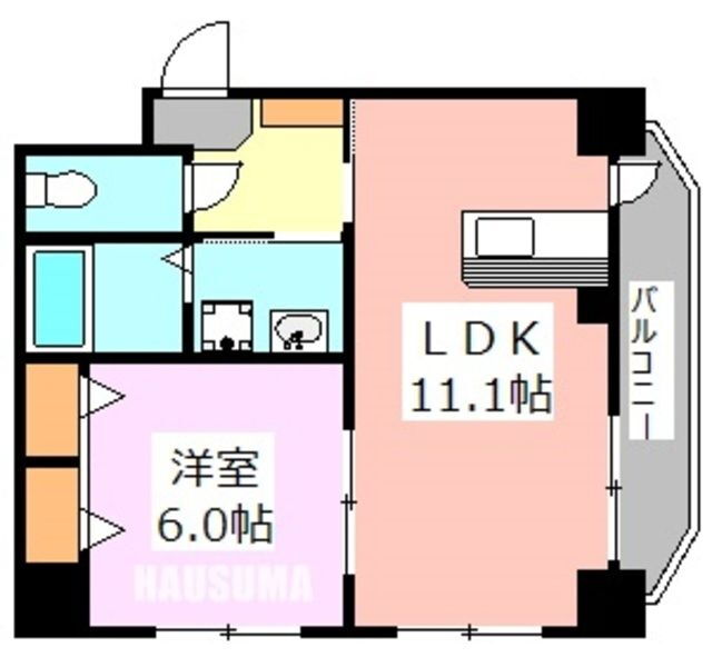 東京都北区王子２ 王子駅 1LDK マンション 賃貸物件詳細