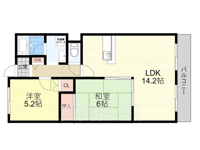 兵庫県伊丹市平松２ 新伊丹駅 2LDK マンション 賃貸物件詳細