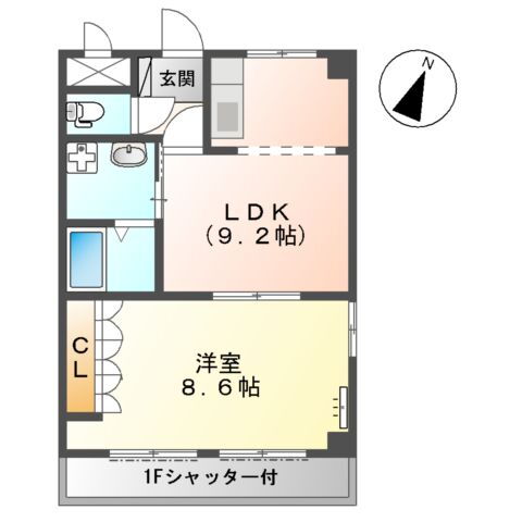 愛知県みよし市根浦町１ 1LDK アパート 賃貸物件詳細