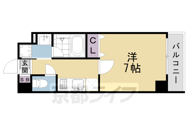 京都府京都市南区西九条南田町 東寺駅 1K マンション 賃貸物件詳細
