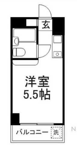 東京都新宿区百人町２ 大久保駅 ワンルーム マンション 賃貸物件詳細