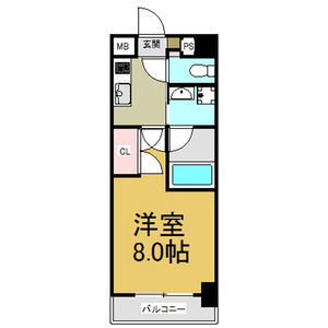 愛知県名古屋市北区山田１ 大曽根駅 1K マンション 賃貸物件詳細