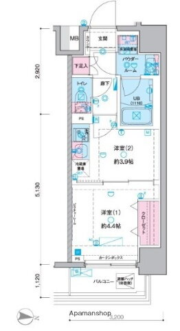 ＧＥＮＯＶＩＡ木場ＩＩ 9階 1DK 賃貸物件詳細