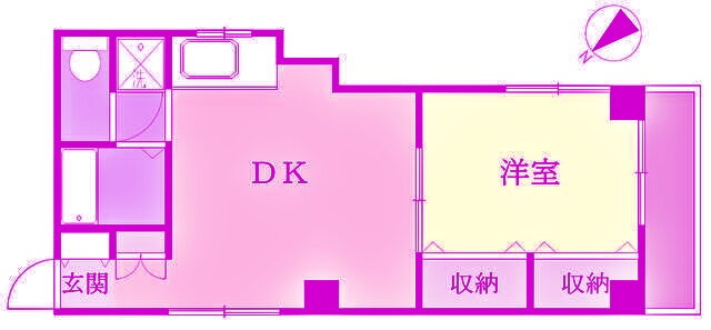 神奈川県横浜市中区山下町 日本大通り駅 1DK マンション 賃貸物件詳細